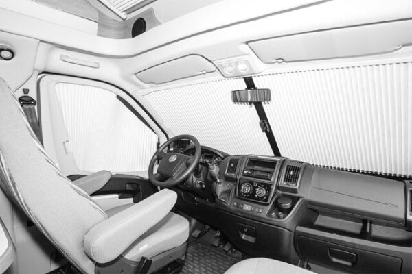 Verdunklungssystem REMIfront IV Ford Transit Custom _V362_ 2012 - 2017 ohne Sichtpaket Farbe grau – Bild 26