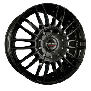 Leichtmetallfelge Borbet CW3 7,5 x 18 Zoll passend für Fiat Ducato Heavy black glossy