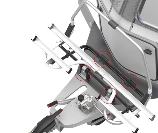 Fahrradträger Thule passend für Eriba Touring ab Bj. 2011 2 Räder ohne Adaptersatz – Bild 2