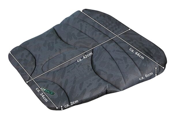 Keilkissen Sitback Basic Farbe schwarz – Bild 2