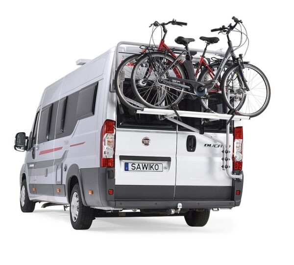 Fahrradträger Sawiko Futuro E-Lift H2  für 3 Fahrräder Heck elektrisch Traglast 60 kg – Bild 3