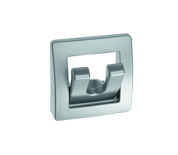 Garderobenhalter klappbar 2-fach Farbe silber – Bild 2