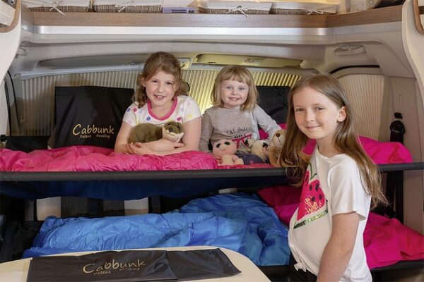 Kinderbett Cabbunk passend für VW T6 Doppelbett Liegefläche  174 x 55 cm – Bild 8