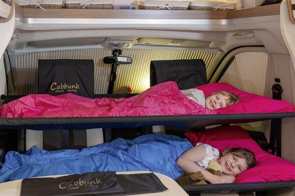 Kinderbett Cabbunk passend für VW T6 Doppelbett Liegefläche  174 x 55 cm – Bild 10