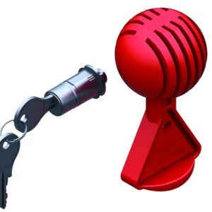 Steckschloss Kit AL-KO mit Safety-Ball für AK 161 / AK 270 Farbe rot