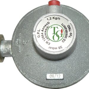 Gasregler TGO 0,3 - 16 bar 30 mbar 1,2 kg/h KLF x G 1 / 4 LH-KN lose