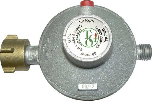 Gasregler TGO 0,3 - 16 bar 30 mbar 1,2 kg/h KLF x G 1 / 4 LH-KN lose