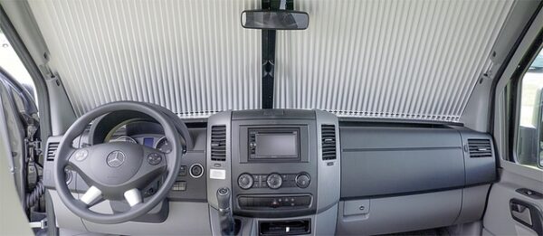 Verdunklungssystem REMIfront III passend für Mercedes Sprinter ab 2006 - 2018 Farbe grau – Bild 5
