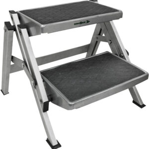 Trittstufe Brunner Ruckstep Alu Traglast 150 kg 51,5 x 19,5/38,5 x 53 cm