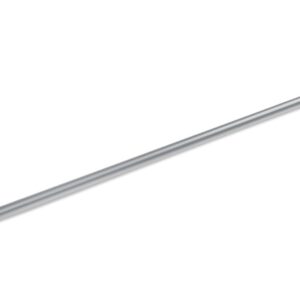 Garderobenstange für Doppelhaken, Länge 995 mm 3-tlg., Farbe silber