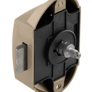 Drehstangenschloss 25 mm Farbe nickel