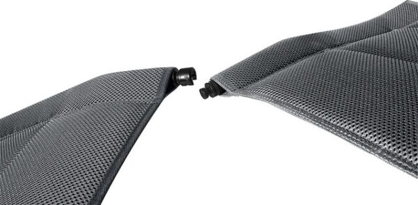 Klappstuhl Beinauflage MOVERA Argyn Farbe grau – Bild 2
