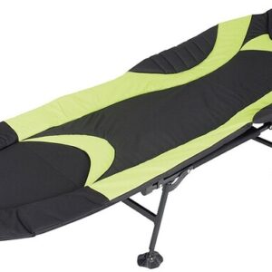 Feldbett EuroTrail Queen Farbe schwarz/lime