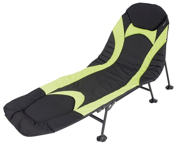 Feldbett EuroTrail Queen Farbe schwarz/lime – Bild 2