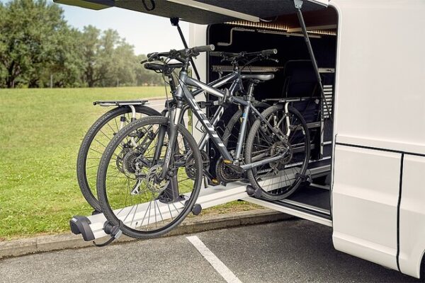 Heckgaragen Fahrradträger THULE VeloSlide Short 2 Räder Traglast 70  kg – Bild 2