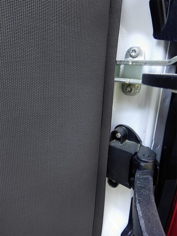 Insektenschutzvorhang HINDERMANN passend für Fiat Ducato ab 2007, Hecktür, Standard Türausschnitt H1 – Bild 4