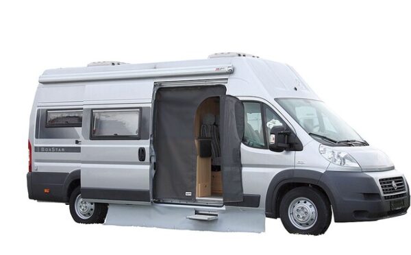 Insektenschutzvorhang HINDERMANN passend für Fiat Ducato ab 07, Schiebetür, hoher Türausschnitt H2/H3 – Bild 2