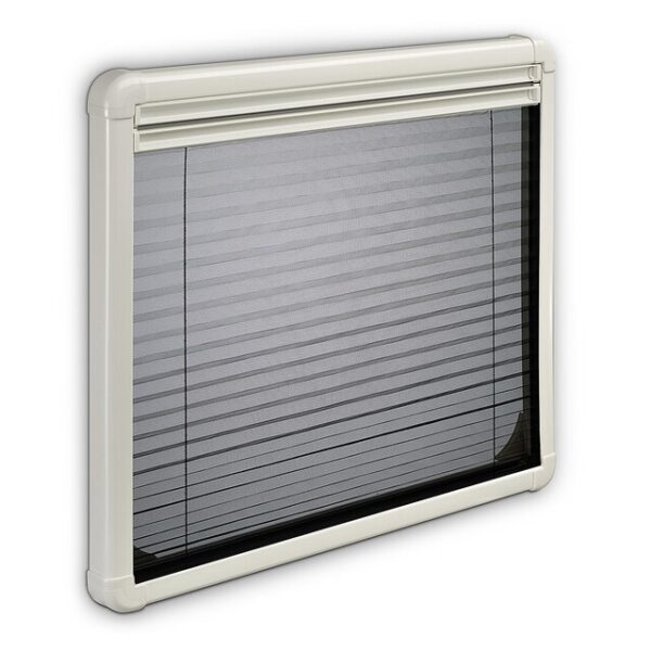 Fensterrollo DOMETIC CarPlissee S7P 513 x 437 mm Farbe RAL9001 – Bild 2