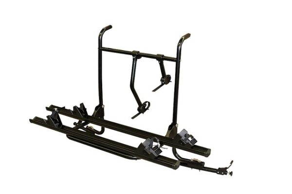 Fahrradträger EuroCarry Spacetourer, Campster, Tra- veller, ProAce, Zafira ab 2019 2 Räder Traglast 40 kg schwarz – Bild 2