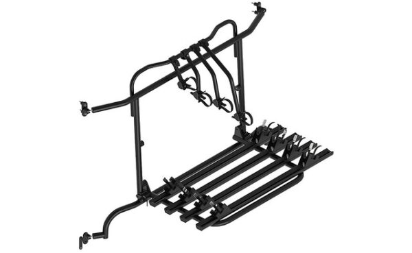 Fahrradträger EuroCarry passend f. Fiat Ducato/Citroen Jumper Peugeot Boxer ab 07´06 4 Räder Traglast 60 kg schwarz
