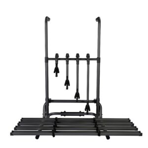 Fahrradträger Quipon Bike Rack 4er, Farbe schwarz Traglast 60 kg