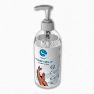 Handdesinfektionsgel WM aquatec Sanisept Inhalt 0,5 l Flasche mit Spender