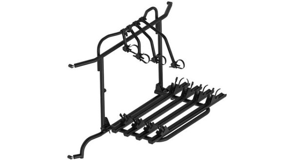 Fahrradträger EuroCarry passend für VW Crafter ab 2016, 4 Räder, Traglast 60 kg, schwarz – Bild 2