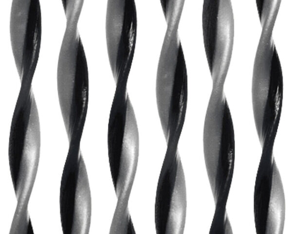 Türvorhang Arisol String 60 x 190 cm Farbe schwarz/ grau – Bild 2