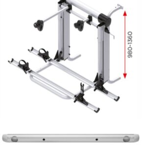 Fahrradträger BR-Systems Bike Lift Rail 12 V 2 Räder, Traglast 60 kg