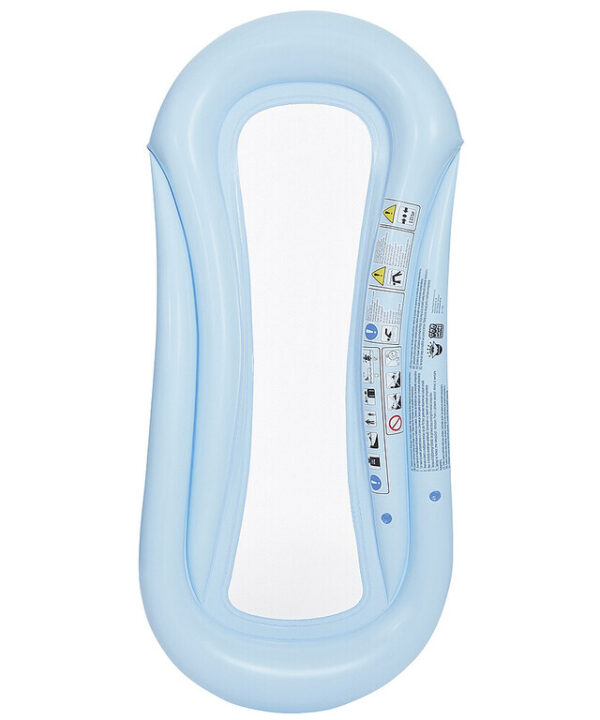 Wasser-Hängematte HAPPY PEOPLE Farbe hellblau/blau oder orange/grün farblich sortiert – Bild 5