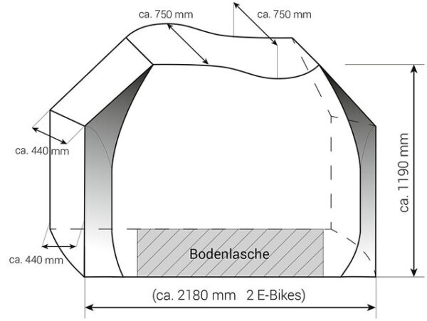 Fahrradschutzhülle HINDERMANN Professional – Bild 7