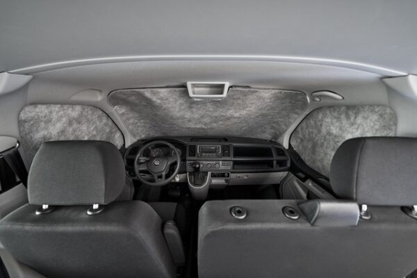 Thermo Innenisoliermatte Hindermann Camper Vans passend f. VW T5/T6 Fahrerhaus 3 teilig – Bild 7