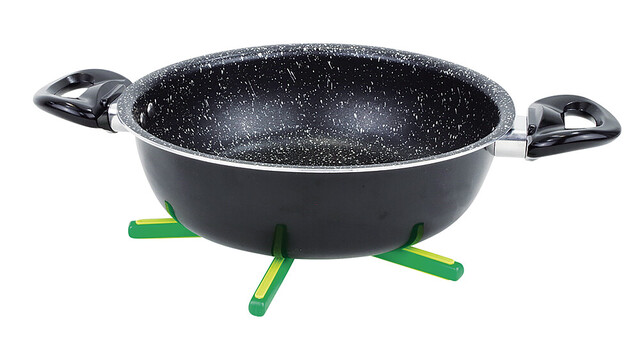 gimex Topfuntersetzer faltbar Farbe grün – Bild 5