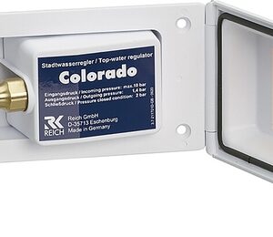 Stadtwasserregler Colorado Farbe grau RAL 7000