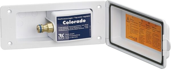 Stadtwasserregler Colorado Farbe grau RAL 7000