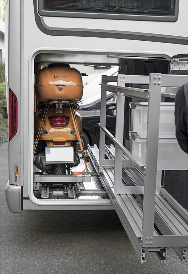 Heckgaragensystem Weih-tec Regalsystem Load Move R2 beidseitig ausziehbar und querverschiebbar – Bild 2