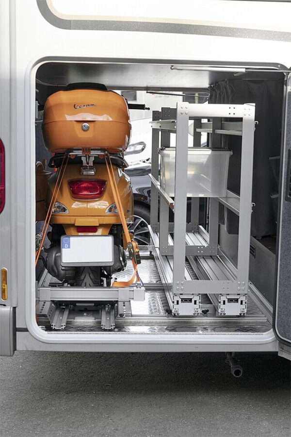 Heckgaragensystem Weih-tec Regalsystem Load Move R2 beidseitig ausziehbar und querverschiebbar – Bild 3