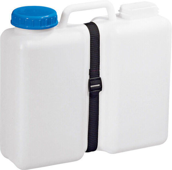 Weithalskanister Aqua Case mit Zurrgut 1 m 13 l, 400 x 120 x 360 mm