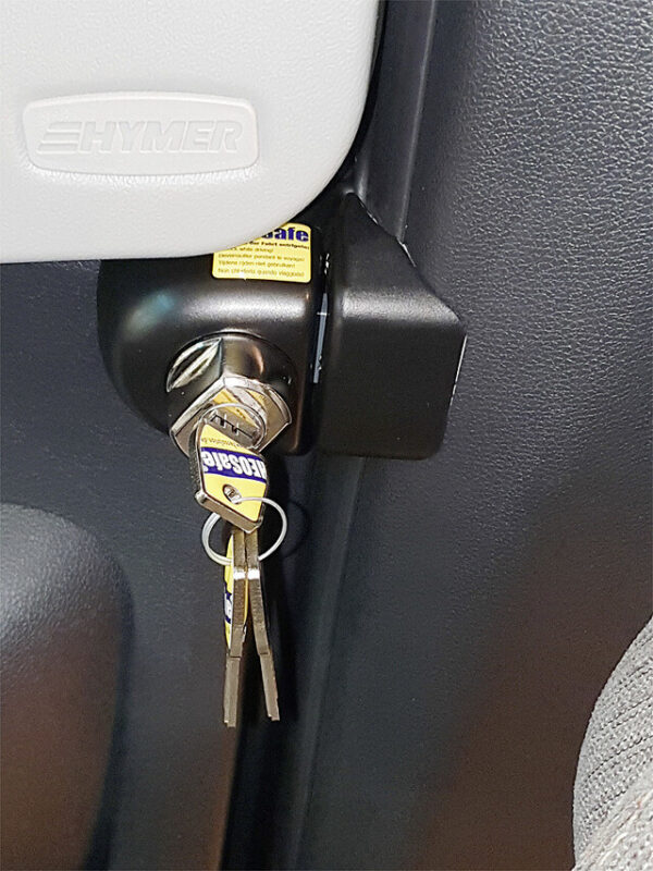 HEOSystem VAN Paket HEOSafe passend f. MB Sprinter ab 2018 und 2 x Zusatzschloss, Farbe weiß – Bild 2