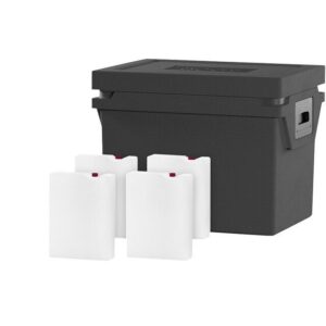 Kühlbox QOOL Eco+ M Standard Frozen mit 4 Temperatur Elementen