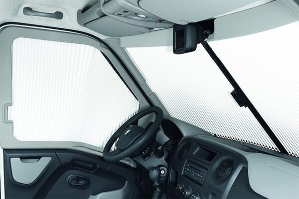 Verdunkelungssystem REMIfront IV passend für Ford Transit Custom V362 ab 2018, grau – Bild 8