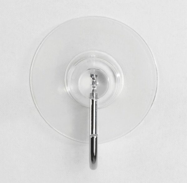 Static-Loc WENKO Nickelhaken, 4er-Set Farbe transparent – Bild 2