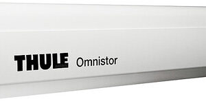 Wandmarkise Thule Omnistor 5200 300 x 250 cm Tuch Fb. mystic grey Gehäuse Fb. weiß