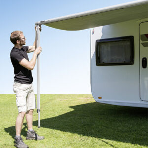 Sackmarkise Thule Omnistor 1200 500 x 250 cm Tuch Farbe mystic grey Gehäuse Farbe weiß