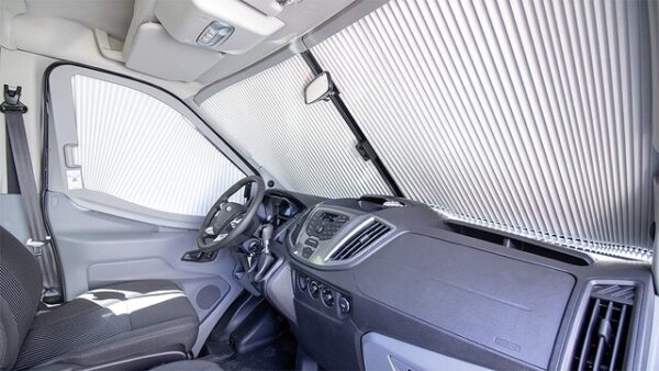 Verdunklungssystem REMIfrontIV passend für Ford Transit V363 ab 2019 Sichtpaket Euro 5 Farbe grau – Bild 11