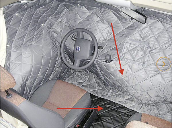 3-Seiten Isotherm TECON COVERCRAFT passend für Fiat Ducato X250 / X290, Mercedes Sprinter ab 2018