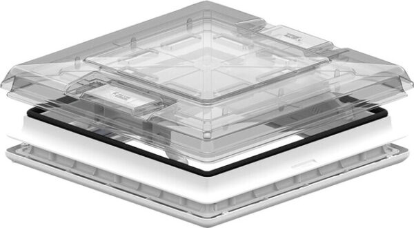 Dachhaube FIAMMA Vent 50 Einbaumß 50 x 50 cm Haube crystal – Bild 2