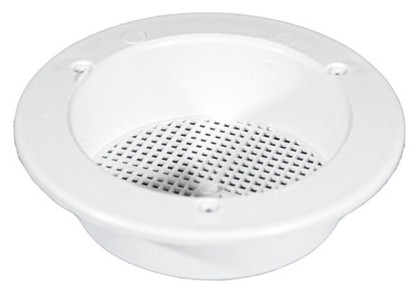 Dachlüfter  H .D . Knorz Vertriebs-GmbH mit Innen- gitter 16 cm Farbe weiß – Bild 2