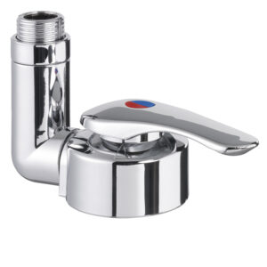 Einhebelmischer REICH Keramik TWIST AT chrom mit 25 cm UniQuick Anschluss