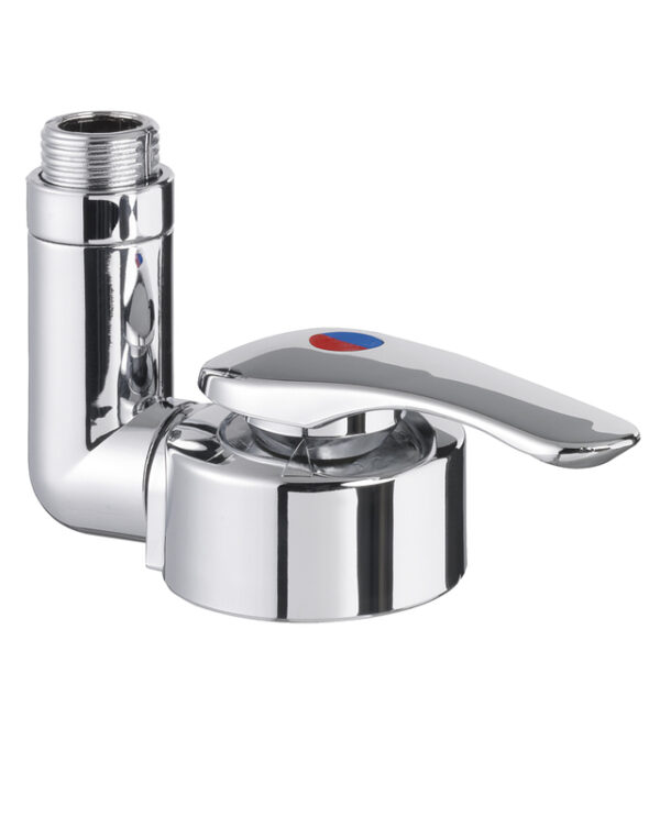 Einhebelmischer REICH Keramik TWIST AT chrom mit 25 cm UniQuick Anschluss